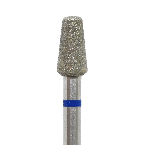 Фреза алмазная «конус закругленный» синий 0,40 см