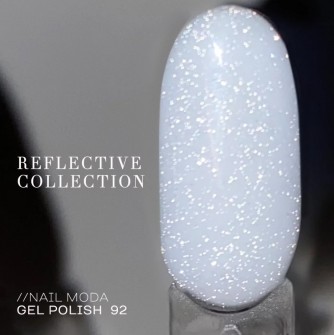 Гель лак NAIL MODA gel polish № 92 светоотражающий, 10мл