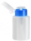 Пластиковый дозатор (100мл.) голубой ободок 