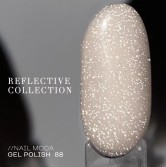 Гель лак NAIL MODA gel polish № 88 светоотражающий, 10мл