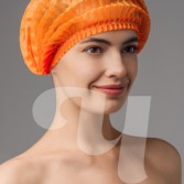 Шапочка «Шарлотка» цвет оранжевый 50 шт/упк
