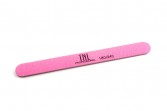 Пилка для ногтей узкая 180/240 высокое качество (розовая) в индивидуальной упаковке