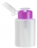Пластиковый дозатор (100мл.) розовый ободок 