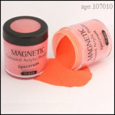Magnetik цветная пудра для ногтей Orange 15гр