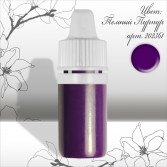 Краска для дизайна ногтей цвет Темный пурпур 10 гр